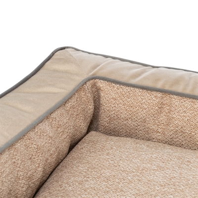 Trixie hondenmand Liano Vital orthopedisch hoekig zand 100 x 80 cm
