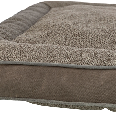Trixie hondenkussen Liano hoekig velours taupe 120 x 70 cm