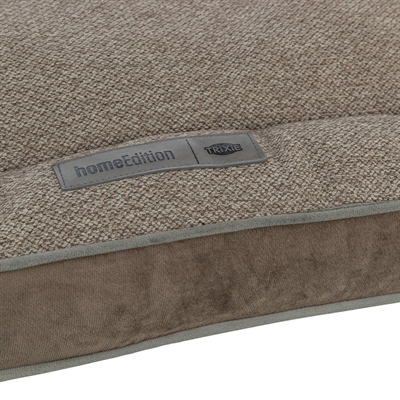 Trixie hondenkussen Liano hoekig velours taupe 120 x 70 cm