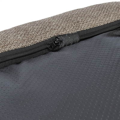 Trixie hondenkussen Liano hoekig velours taupe 120 x 70 cm