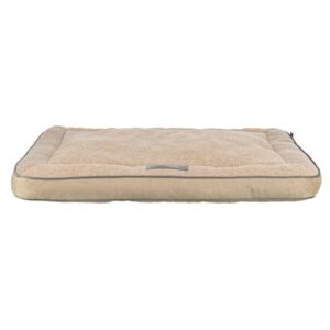 Trixie hondenkussen Liano hoekig velours zand 120 x 70 cm - Afbeelding 1