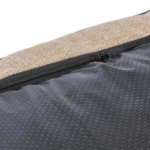 Trixie hondenkussen Liano hoekig velours zand 120 x 70 cm - Afbeelding 7