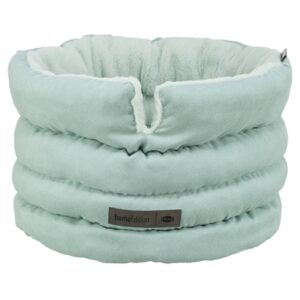 Trixie hondenmand Liano Soft rond saliegroen 45 x 45 x 20 cm - Afbeelding 1