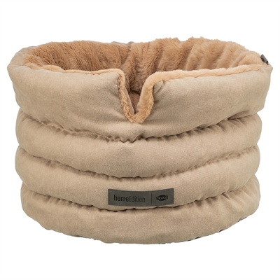 Trixie hondenmand Liano Soft rond zand/bruin 45 x 45 x 20 cm