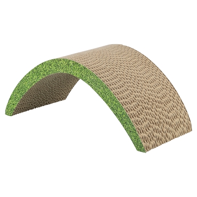 Trixie knaagbrug karton 17 x 37 x 15 cm – voor konijnen en knaagdieren