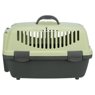 Trixie vervoersbox Capri 1 donkergrijs/pastelgroen 32 x 48 x 31 cm