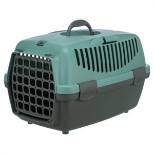 Trixie vervoersbox Capri 1 donkergrijs/petrol 32 x 48 x 31 cm - Afbeelding 1