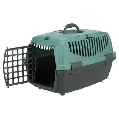 Trixie vervoersbox Capri 1 donkergrijs/petrol 32 x 48 x 31 cm
