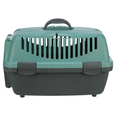 Trixie vervoersbox Capri 1 donkergrijs/petrol 32 x 48 x 31 cm