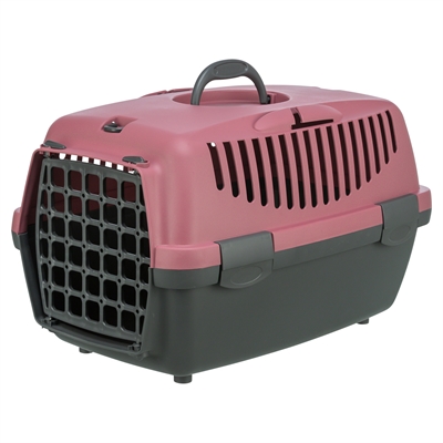 Trixie vervoersbox Capri 1 donkergrijs/oudroze 32 x 48 x 31 cm