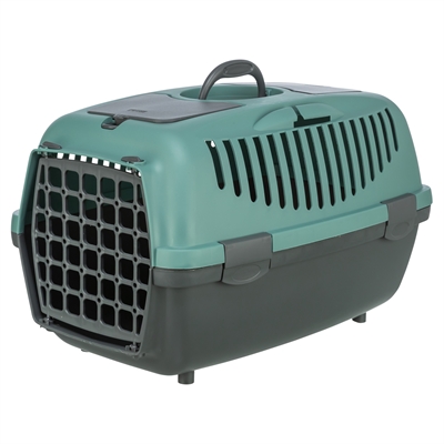 Trixie vervoersbox Capri 2 donkergrijs/petrol 37 x 55 x 34 cm