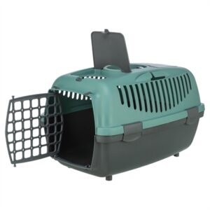 Trixie vervoersbox Capri 2 donkergrijs/petrol 37 x 55 x 34 cm - Afbeelding 4