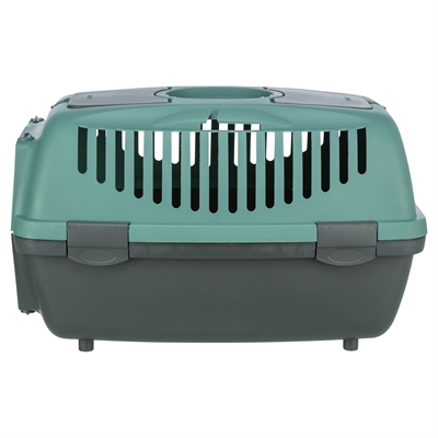 Trixie vervoersbox Capri 2 donkergrijs/petrol 37 x 55 x 34 cm