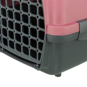Trixie vervoersbox Capri 2 donkergrijs/oudroze 37 x 55 x 34 cm - Afbeelding 7