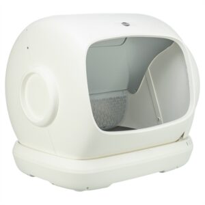 Trixie zelfreinigende elektrische kattenbak XL wit 63 x 51 x 60 cm - Afbeelding 5
