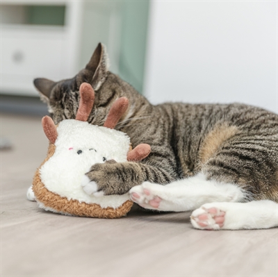 Trixie kattenspeeltje toast XXL pluche met Amerikaanse catnip 18 cm
