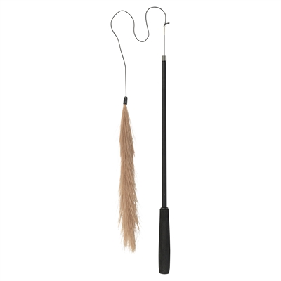 Trixie kattenhengel telescopisch met veer 106 cm – glasvezel staf