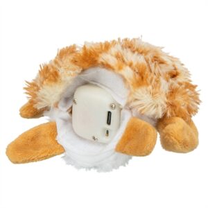 Trixie spartel schildpad pluche 14 cm – oplaadbaar kattenspeeltje - Afbeelding 5