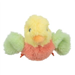 Trixie spartel vogel pluche 10 cm – oplaadbaar kattenspeeltje - Afbeelding 1