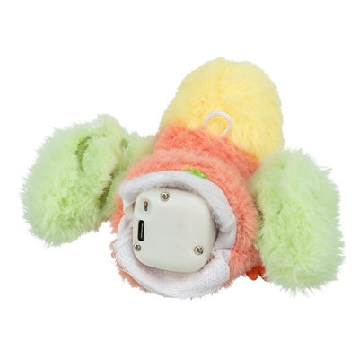 Trixie spartel vogel pluche 10 cm – oplaadbaar kattenspeeltje