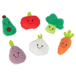 Trixie kattenspeeltje groenten en fruit pluche met catnip 11 cm – 48 stuks - Afbeelding 5