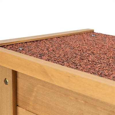 Trixie knaagdierhuis donkerbruin 40 x 28 x 20 cm – gebeitst grenenhout