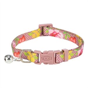 Trixie kattenhalsband bloemenmotief assorti 20-34 x 1 cm – met belletje - Afbeelding 4