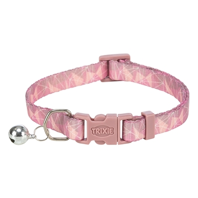 Trixie kattenhalsband geometrisch motief assorti 20-34 x 1 cm