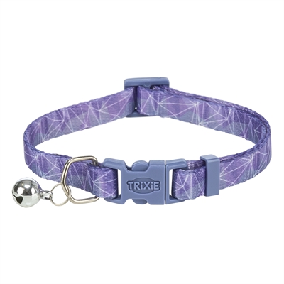 Trixie kattenhalsband geometrisch motief assorti 20-34 x 1 cm