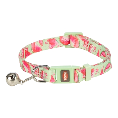 Trixie kattenhalsband Flower Power assorti 19-31 x 1 cm – met belletje