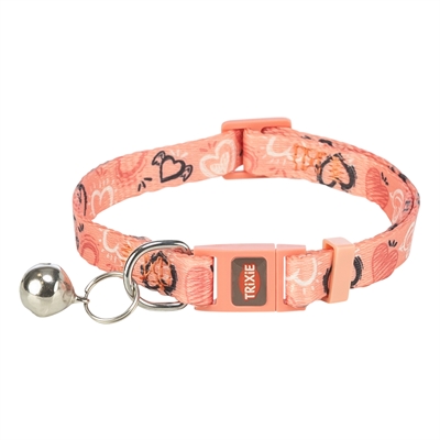 Trixie kattenhalsband Flower Power assorti 19-31 x 1 cm – met belletje