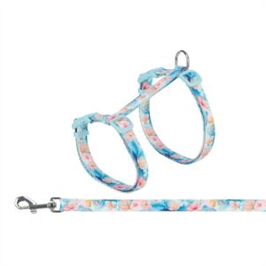Trixie kattentuigje met riem Flower Power assorti 35-59 x 1,3 cm - Afbeelding 4