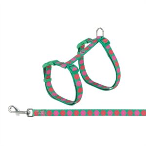 Trixie kattentuigje met riem Flower Power assorti 35-59 x 1,3 cm - Afbeelding 7