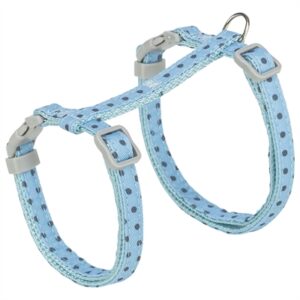 Trixie kattentuigje met riem stippen blauw 28-45 x 1 cm, 4 stuks - Afbeelding 4