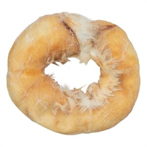 Trixie Denta Fun Rabbit Rings kauwsnack kippenborst 9,5 cm 100 g - Afbeelding 6