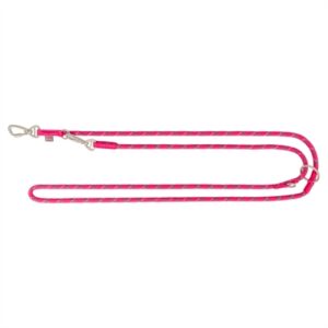 Trixie hondenriem Summit Reflect verstelbaar touw fuchsia 200 x 0,9 cm - Afbeelding 1