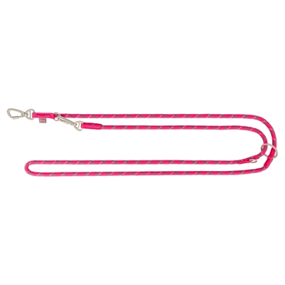 Trixie hondenriem Summit Reflect verstelbaar touw fuchsia 200 x 0,9 cm