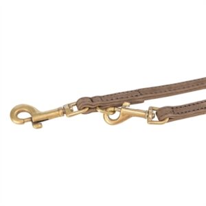 Trixie hondenriem Pure verstelbaar leer bruin 200 x 1 cm - Afbeelding 5