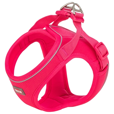 Trixie hondentuig Urbanvest mesh fuchsia S 45-48 x 2 cm