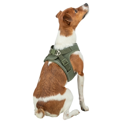 Trixie hondentuig Urbanvest mesh olijfgroen XS 38-41 x 1,5 cm