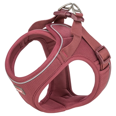 Trixie hondentuig Urbanvest mesh sangria M 58-61 x 2 cm