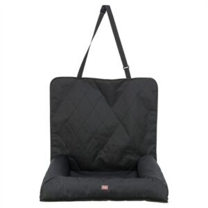 Trixie autostoel kussen zwart 61 x 50 x 10 cm – gevoerde randen - Afbeelding 1