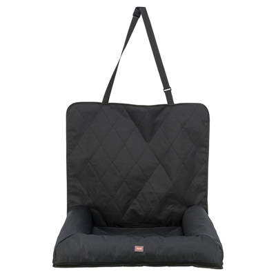 Trixie autostoel kussen zwart 61 x 50 x 10 cm – gevoerde randen