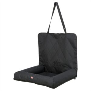 Trixie autostoel kussen zwart 61 x 50 x 10 cm – gevoerde randen - Afbeelding 4
