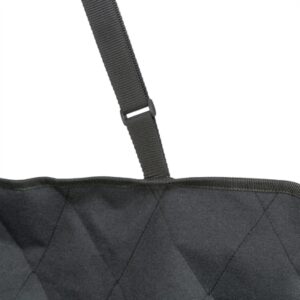 Trixie autostoel kussen zwart 61 x 50 x 10 cm – gevoerde randen - Afbeelding 5