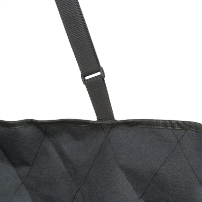 Trixie autostoel kussen zwart 61 x 50 x 10 cm – gevoerde randen
