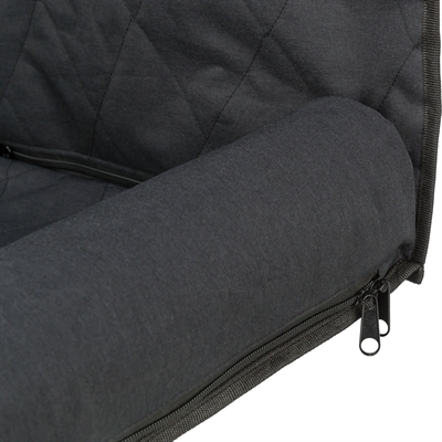 Trixie autostoel kussen zwart 61 x 50 x 10 cm – gevoerde randen