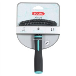 Zolux Anah roskam dubbele rij metalen tanden 12 x 3 x 17,5 cm - Afbeelding 4