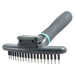 Zolux Anah roskam intrekbaar 18 metalen tanden 12 x 4,5 x 17 cm - Afbeelding 5