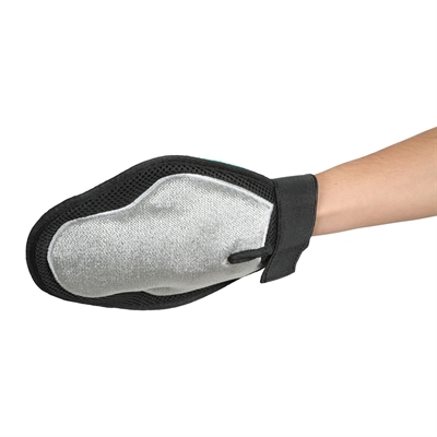 Zolux Anah verzorgingshandschoen 2-in-1 dubbelzijdig TPR/polyester